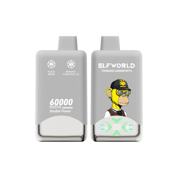 Elf World Tornado 60000 Puffs Dual Flavors Disposable Vape - Image 5