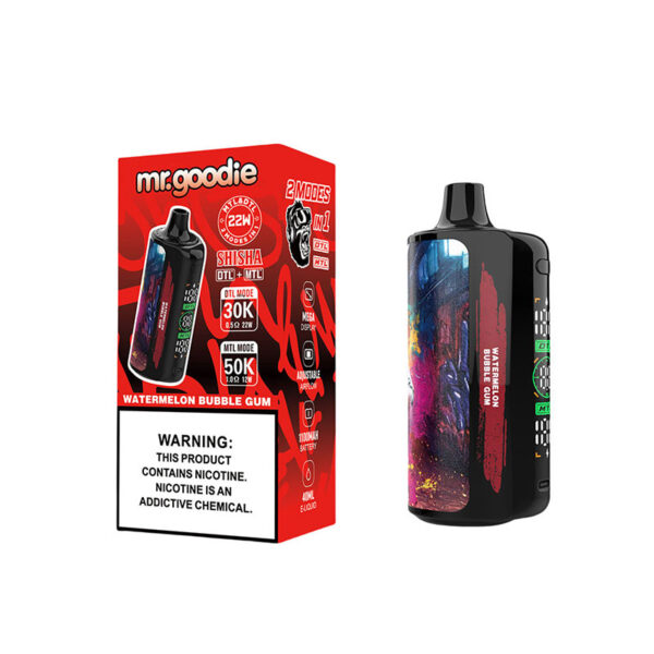 Mr.Goodie Shisha DTL & MTL 50K Puffs Disposable Vape - Image 5