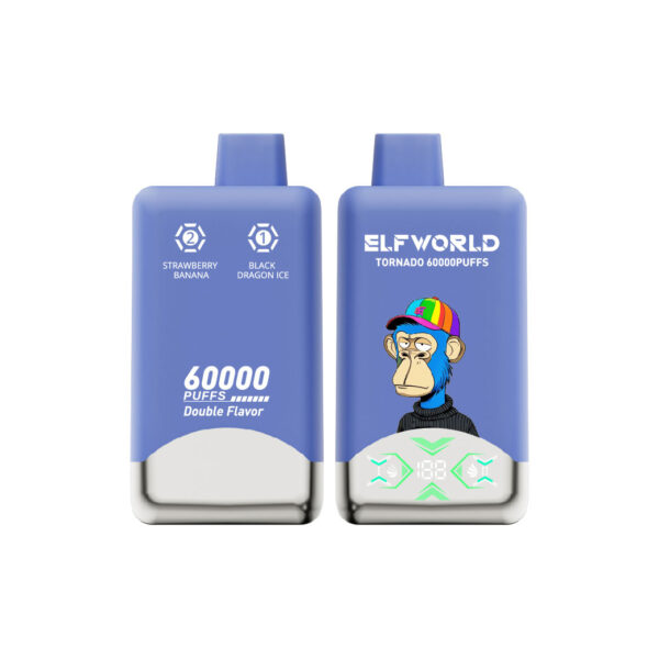Elf World Tornado 60000 Puffs Dual Flavors Disposable Vape - Image 2