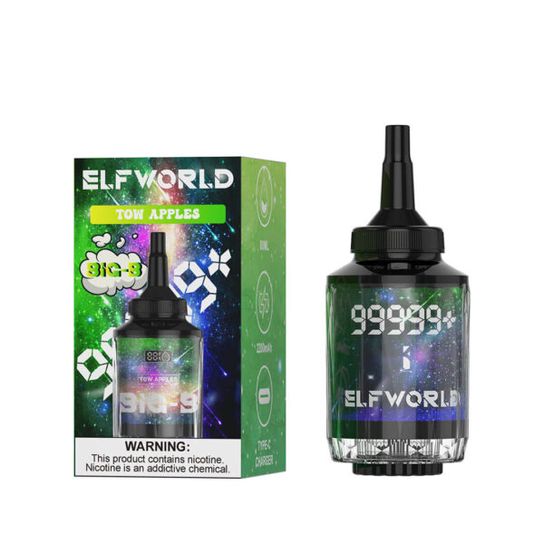 Elf World BIG-B 99999 Puffs Disposable Shisha Hookah Vaping - Image 3