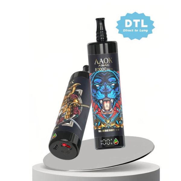 AAOK AK80000 DTL Vaping Disposable Vape 80K Puffs - Image 8