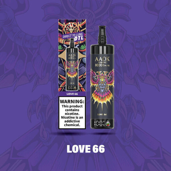 AAOK AK80000 DTL Vaping Disposable Vape 80K Puffs - Image 3