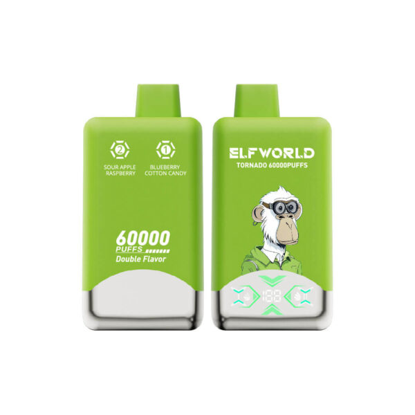 Elf World Tornado 60000 Puffs Dual Flavors Disposable Vape - Image 8