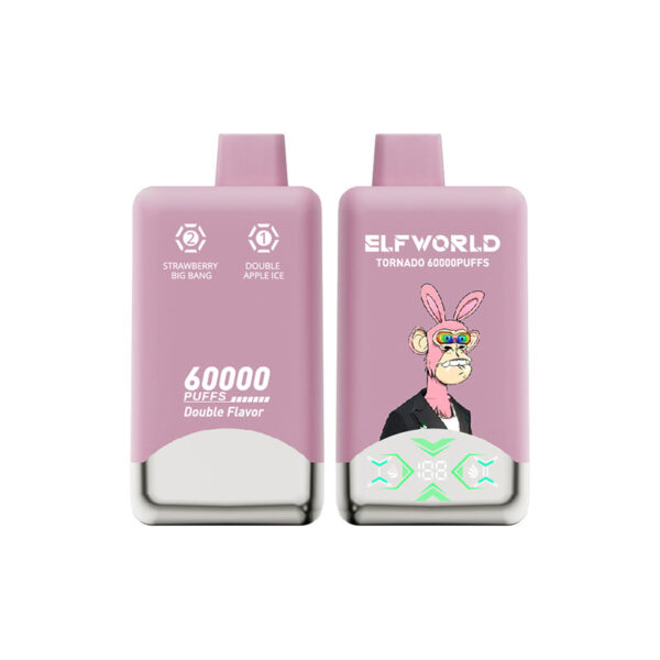 Elf World Tornado 60000 Puffs Dual Flavors Disposable Vape - Image 9