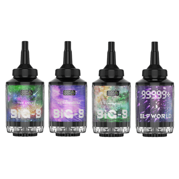 Elf World BIG-B 99999 Puffs Disposable Shisha Hookah Vaping - Image 2