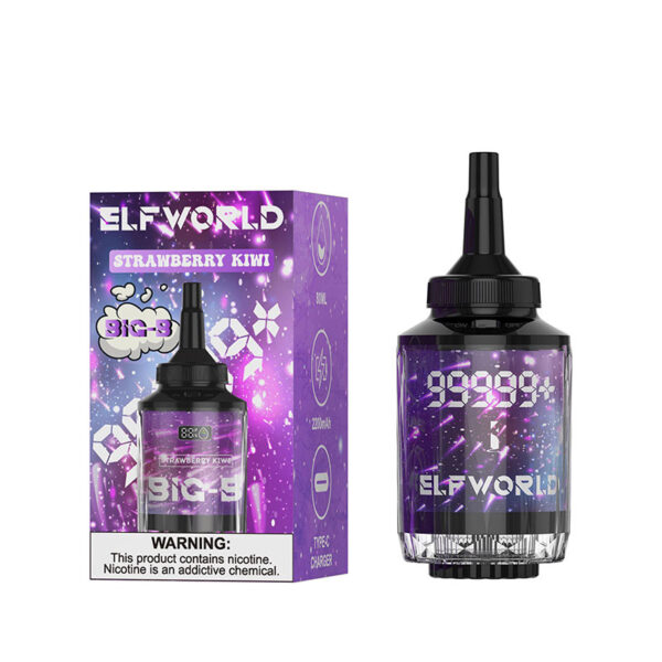 Elf World BIG-B 99999 Puffs Disposable Shisha Hookah Vaping - Image 4