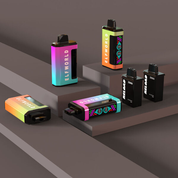 Elf World Reload 25000 Puffs Pod Replaceable Vape e-Cig - Image 2
