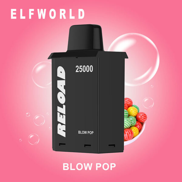 Elf World Reload 25000 Puffs Pod Replaceable Vape e-Cig - Image 5
