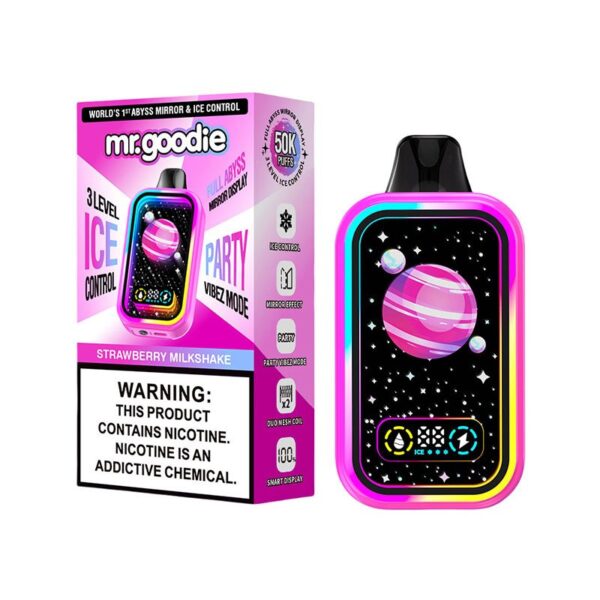 Mr.Goodie Ice Control 50K Puffs Disposable Vape with Full Abyss Mirror - Image 6