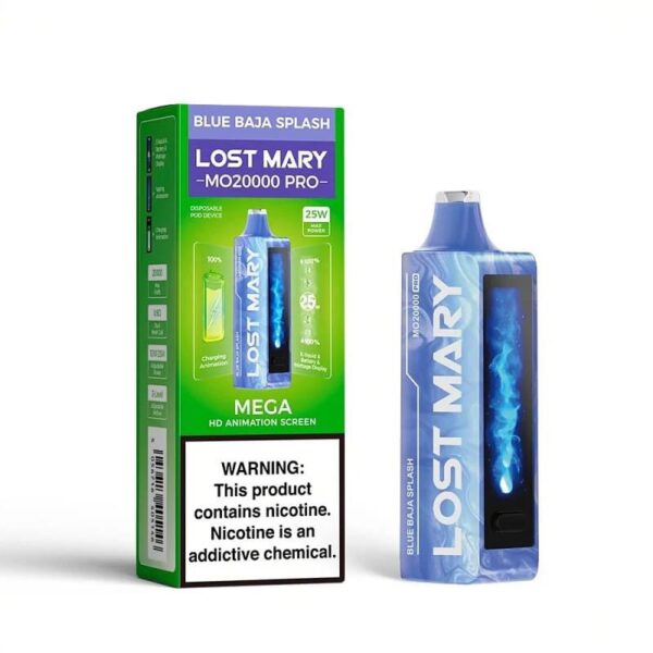 LOST MARY MO20000 PRO Disposable Vape with Display - Image 2