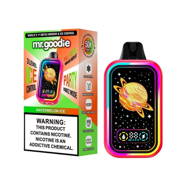 Mr.Goodie Ice Control 50K Puffs Disposable Vape with Full Abyss Mirror - Image 4