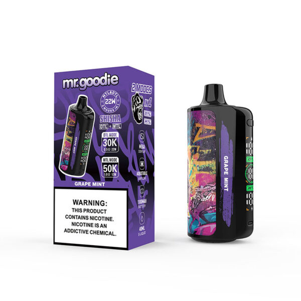 Mr.Goodie Shisha DTL & MTL 50K Puffs Disposable Vape - Image 4