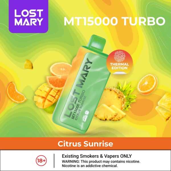 LOST MARY MT15000 TURBO Disposable Pod Device - Image 8