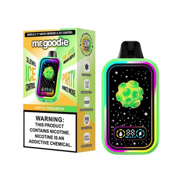 Mr.Goodie Ice Control 50K Puffs Disposable Vape with Full Abyss Mirror - Image 9