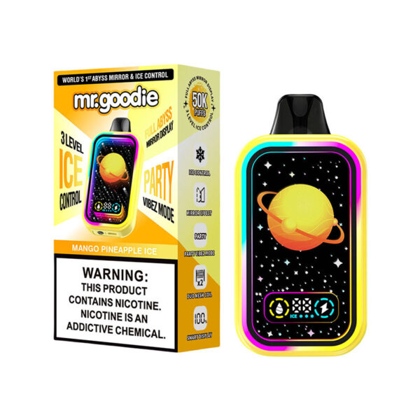 Mr.Goodie Ice Control 50K Puffs Disposable Vape with Full Abyss Mirror - Image 3