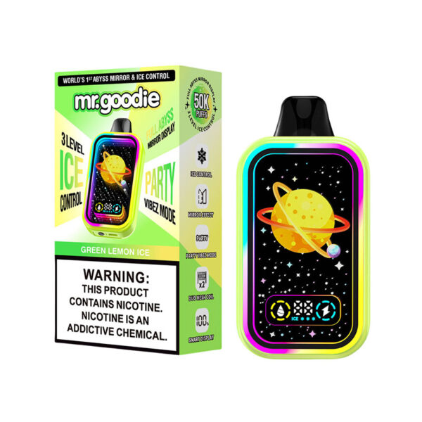 Mr.Goodie Ice Control 50K Puffs Disposable Vape with Full Abyss Mirror - Image 7