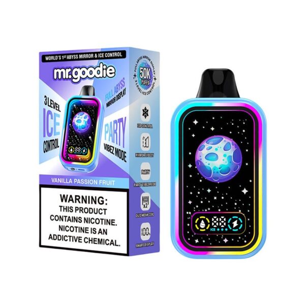 Mr.Goodie Ice Control 50K Puffs Disposable Vape with Full Abyss Mirror - Image 2