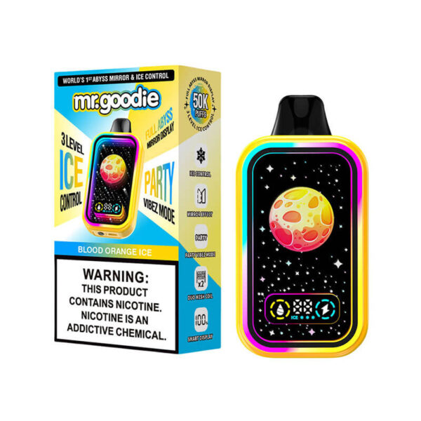 Mr.Goodie Ice Control 50K Puffs Disposable Vape with Full Abyss Mirror - Image 5