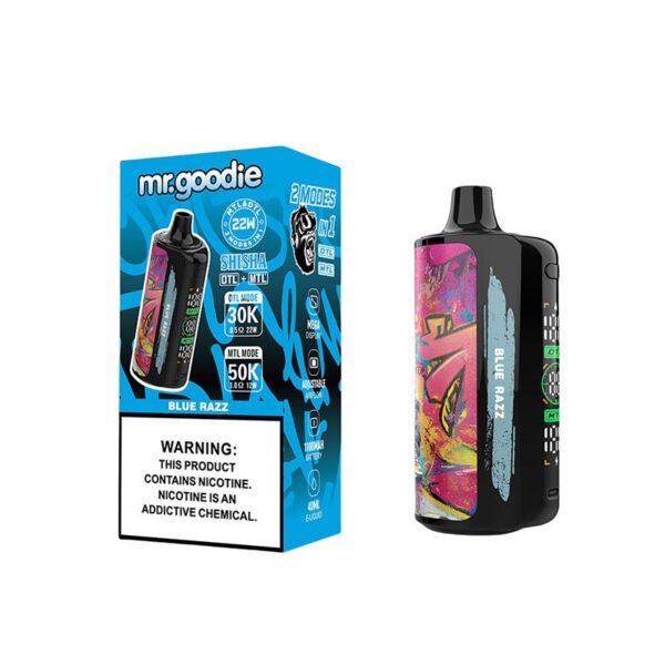 Mr.Goodie Shisha DTL & MTL 50K Puffs Disposable Vape - Image 2