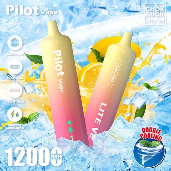 PILOT VAPE Lite V2 12000 Puffs Disposable Pod Device - Image 3