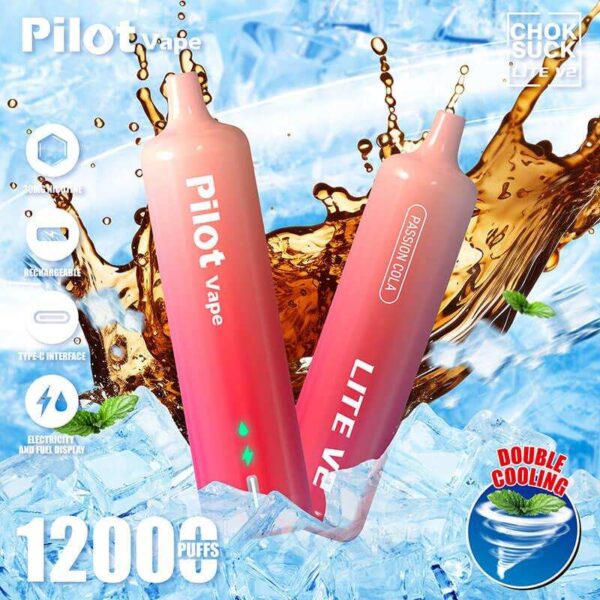 PILOT VAPE Lite V2 12000 Puffs Disposable Pod Device - Image 7