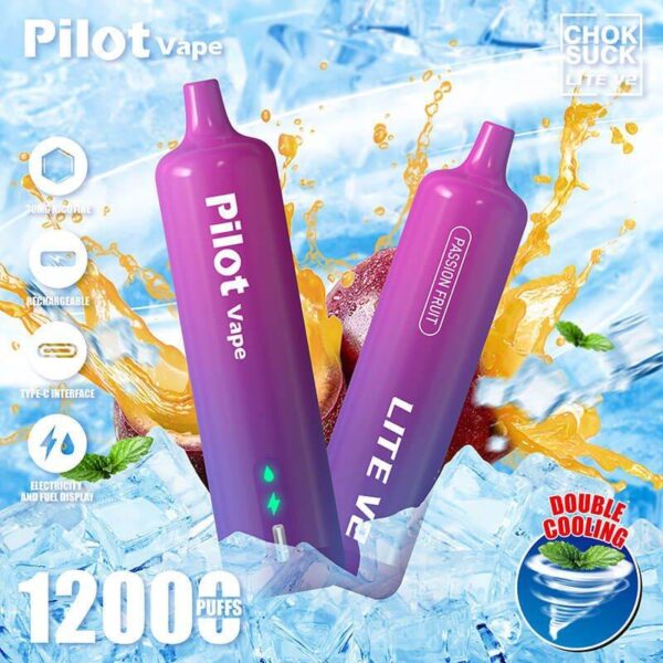 PILOT VAPE Lite V2 12000 Puffs Disposable Pod Device - Image 5