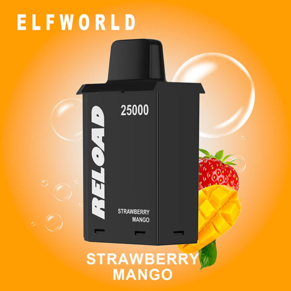 Elf World Reload 25000 Puffs Pod Replaceable Vape e-Cig - Image 3