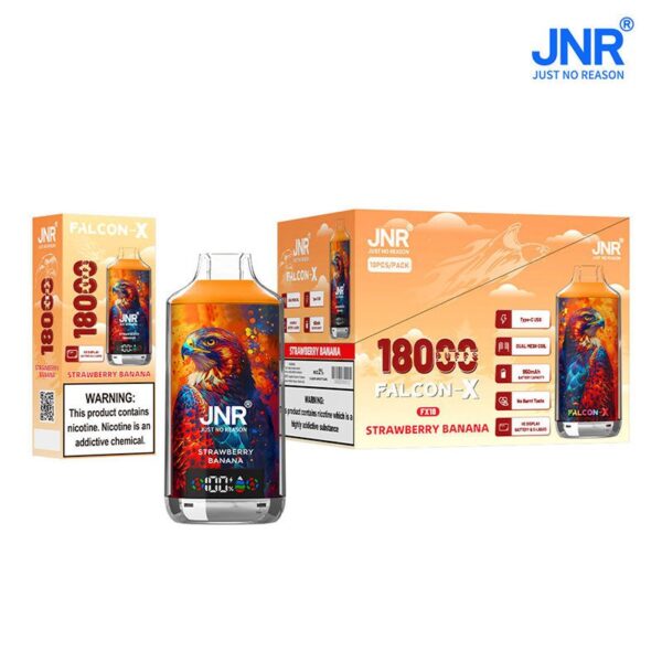 JNR FALCON X 18000 Puffs Disposable Pod Device Wholesale - Image 4