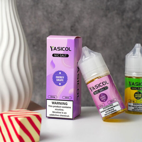 YASICOL Nic Salt eJuice 30ml 50mg - Image 6