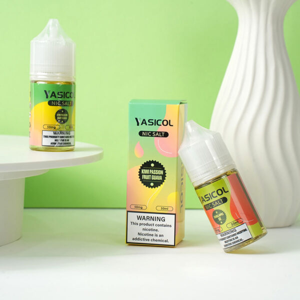 YASICOL Nic Salt eJuice 30ml 50mg - Image 5