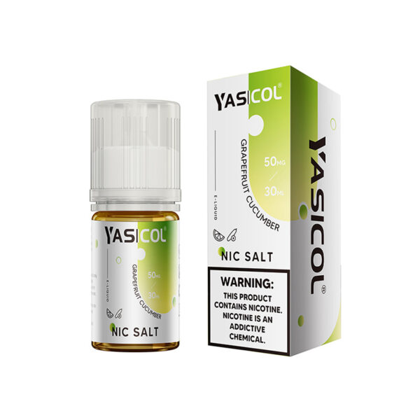 Yasicol Nic Salt e-Liquid 30ml 50mg - Image 4