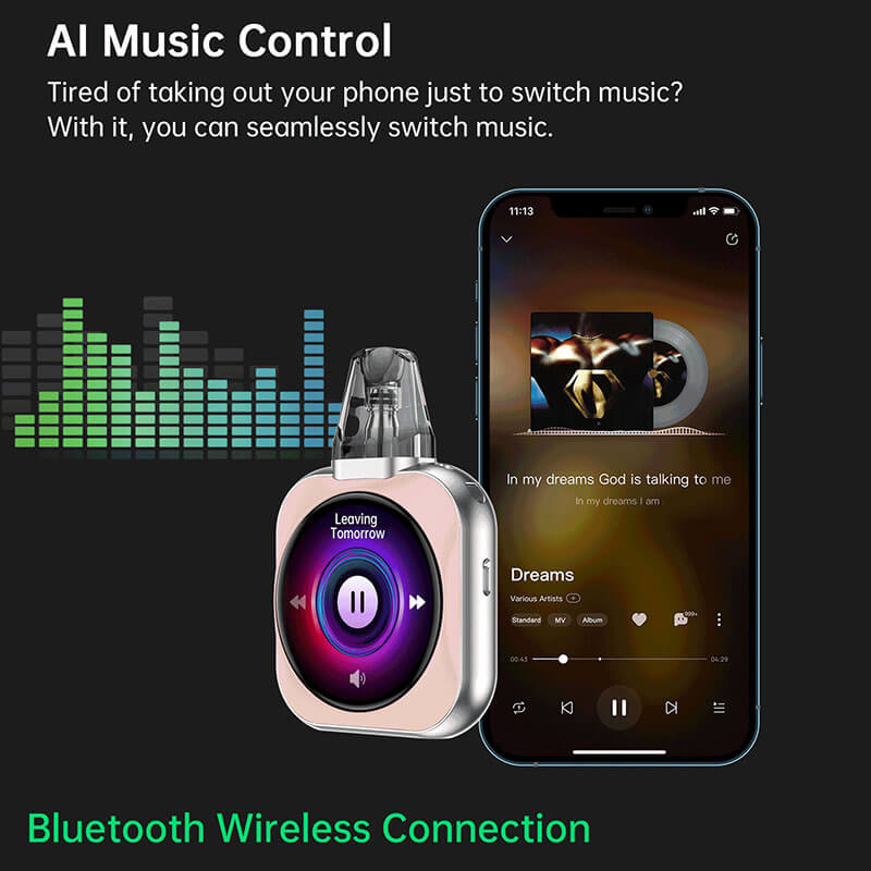 Next Smart Vape Kit 2ml 900mAh with Touch Screen - Image 4