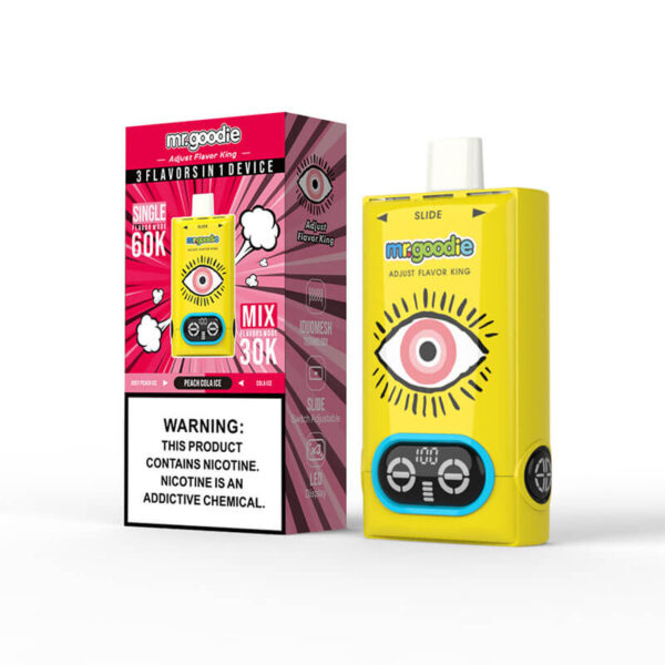 Mr.Goodie Adjust Flavor King 3 Flavors in 1 Disposable e-Cig 60K Puffs - Image 2