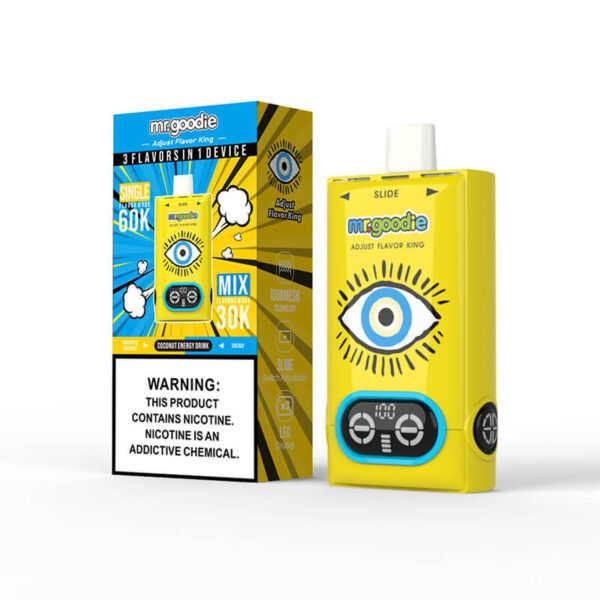 Mr.Goodie Adjust Flavor King 3 Flavors in 1 Disposable e-Cig 60K Puffs - Image 3