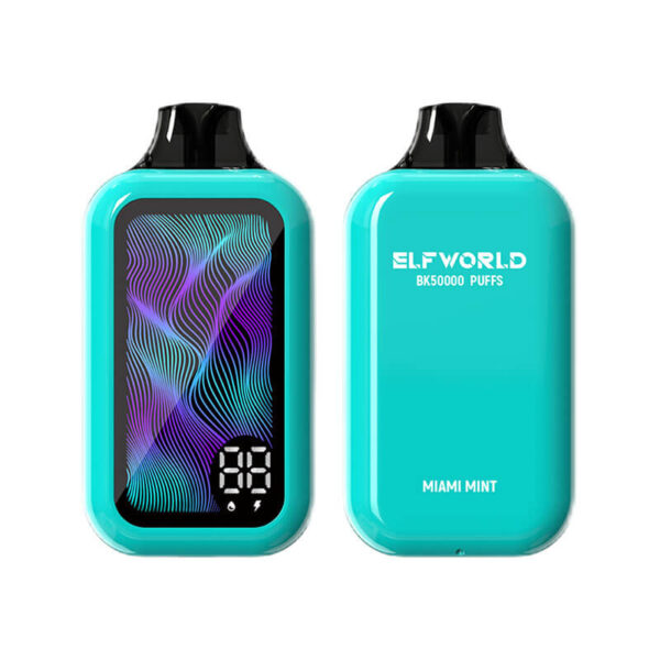 ELF WORLD BK50000 Puffs Disposable e-Cig with Full Screen - Image 3