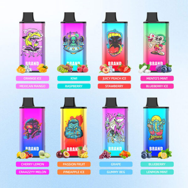 Dual 1+8ml 18000 Puffs Disposable Vape 2 Flavors in 1 OEM ODM - Image 5