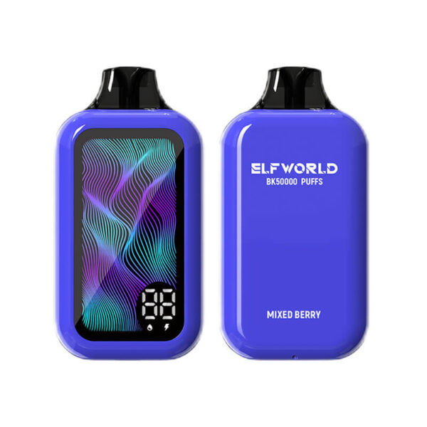 ELF WORLD BK50000 Puffs Disposable e-Cig with Full Screen - Image 6