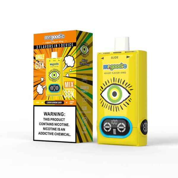 Mr.Goodie Adjust Flavor King 3 Flavors in 1 Disposable e-Cig 60K Puffs - Image 6