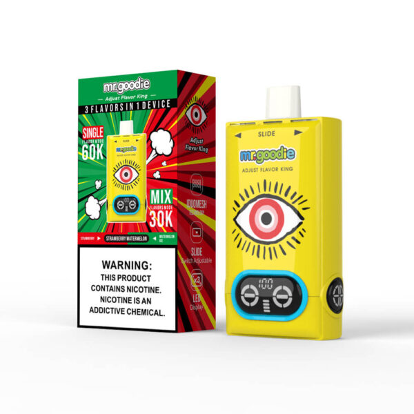Mr.Goodie Adjust Flavor King 3 Flavors in 1 Disposable e-Cig 60K Puffs - Image 7