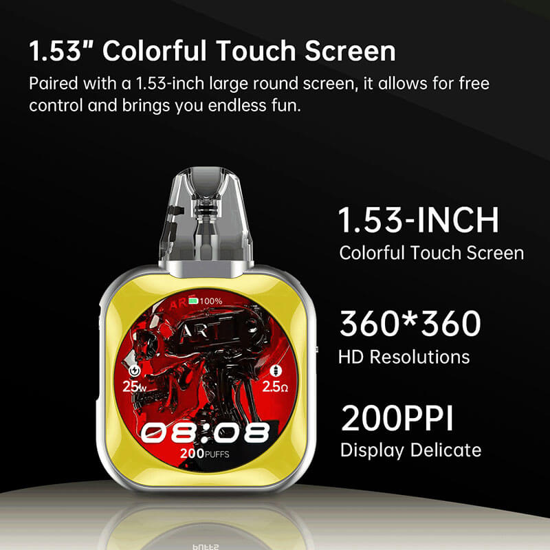 Next Smart Vape Kit 2ml 900mAh with Touch Screen - Image 2