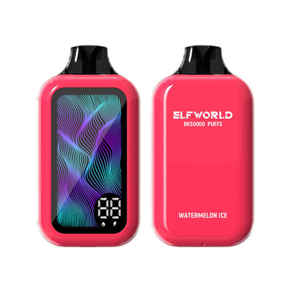 ELF WORLD BK50000 Puffs Disposable e-Cig with Full Screen - Image 2
