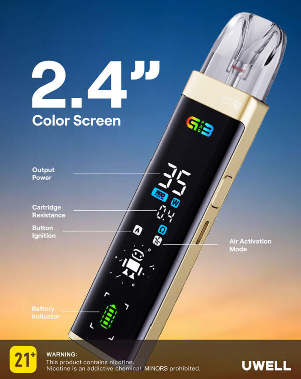 Uwell Caliburn G3 Pro Pod Kit 35W Wholesale - Image 3