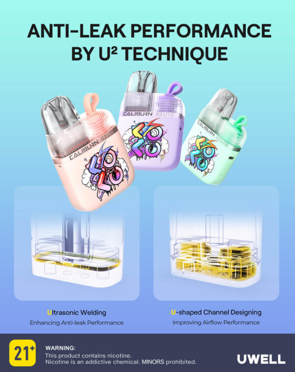 Uwell Caliburn G3 Lite Koko Box Vape Kit - Image 3