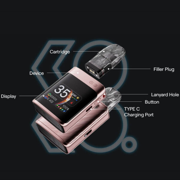 Uwell Caliburn G3 Pro Koko Pod System Kit 1250mAh - Image 3