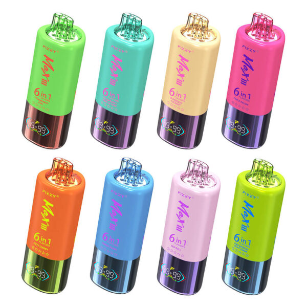 Fizzy Max III 6 in 1 Disposable e-Cigarette 60K Puffs