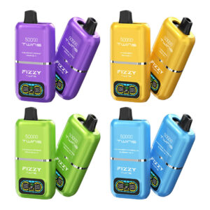 Fizzy Twins 50K Puffs Disposable e-Cigarette 2 Flavors in 1