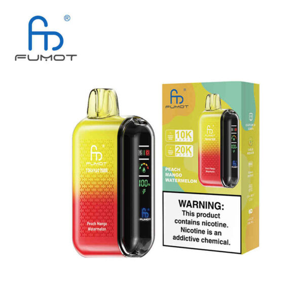 FUMOT Tornado 20000 Puffs Disposable Box Vape - Image 2