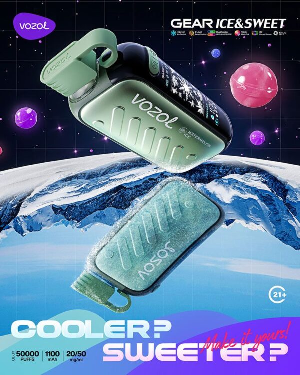 Vozol Gear Ice & Sweet 50K Puffs Disposable Vape New Launched - Image 5