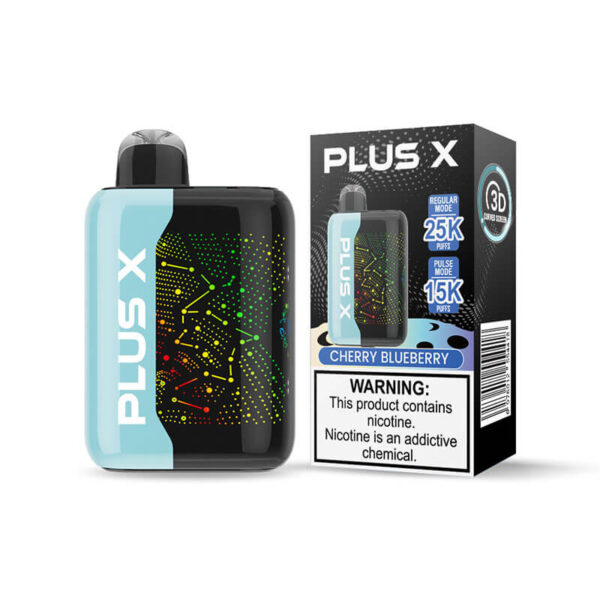 PLUS X 25K Puffs Disposable Vape with 3D Curved Screen - Image 3