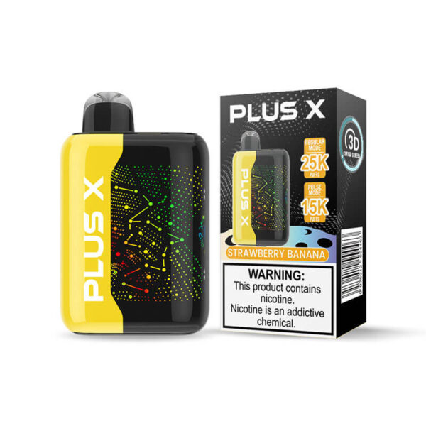 PLUS X 25K Puffs Disposable Vape with 3D Curved Screen - Image 6